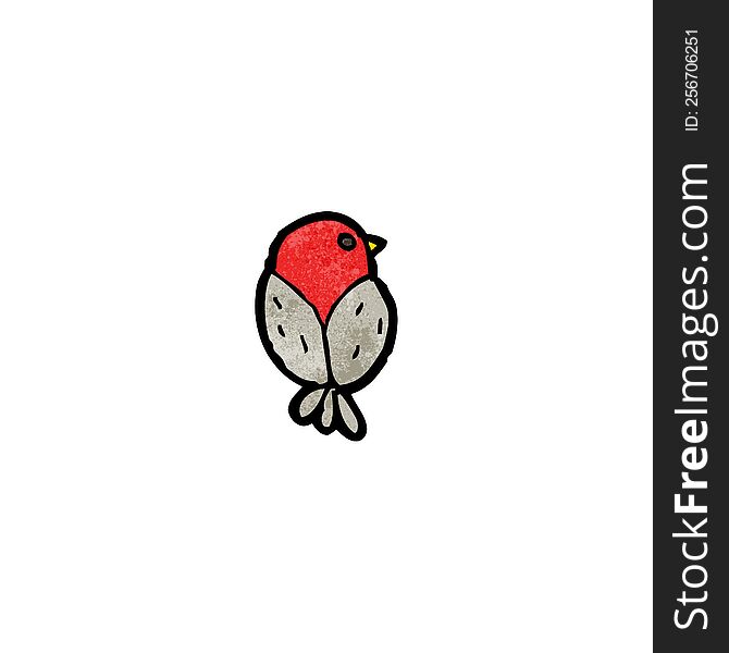 cartoon little robin