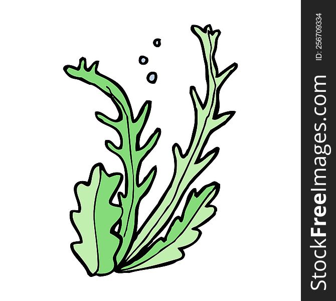 cartoon seaweed