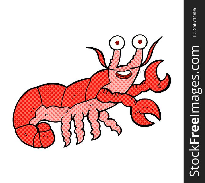 cartoon lobster
