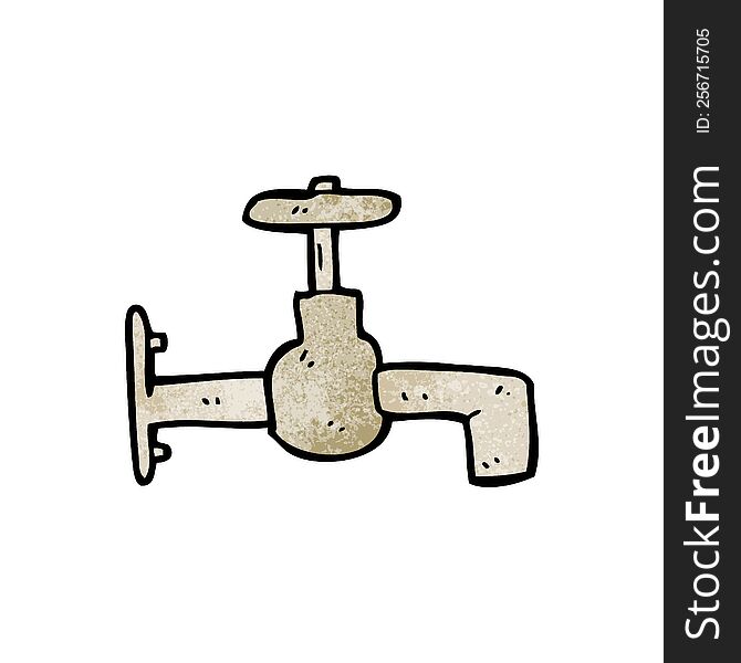 cartoon faucet