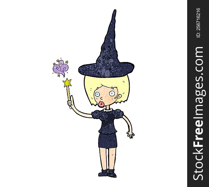 Cartoon Halloween Witch