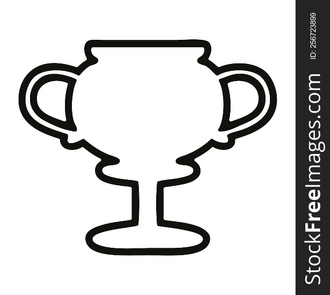 trophy cup icon symbol