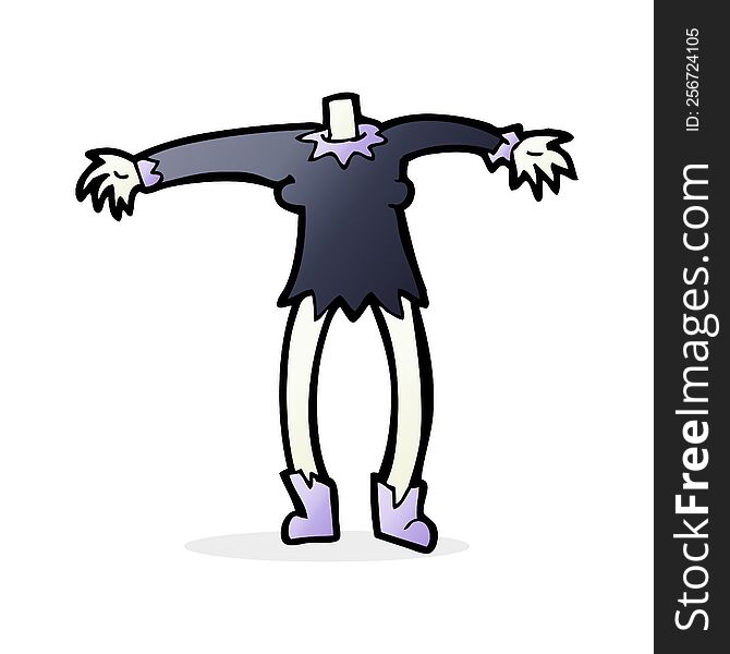 Cartoon Vampire Body (mix And Match Cartoons Or Add Own Photo Head