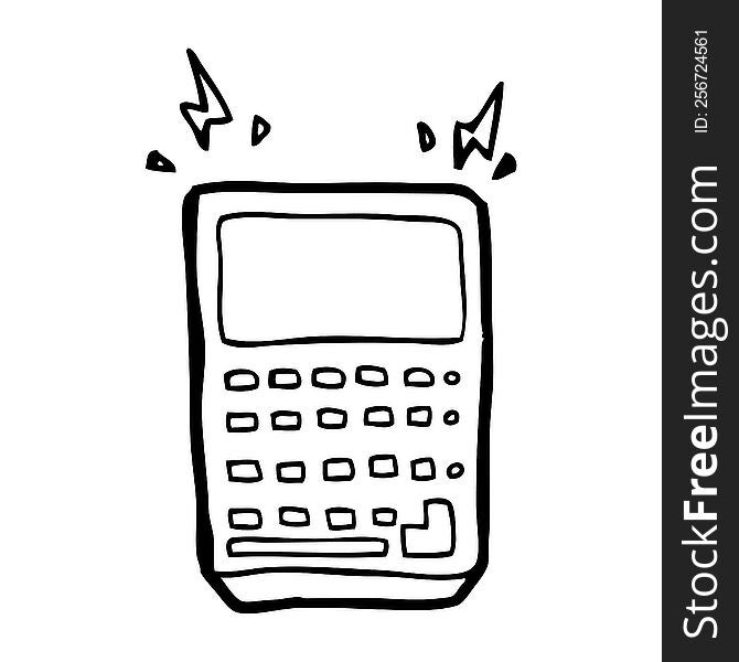 cartoon calculator