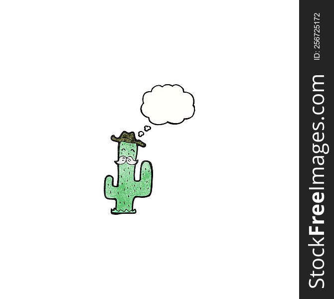 cartoon cactus (raster version