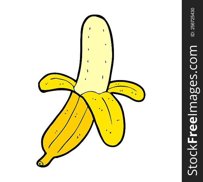 cartoon banana