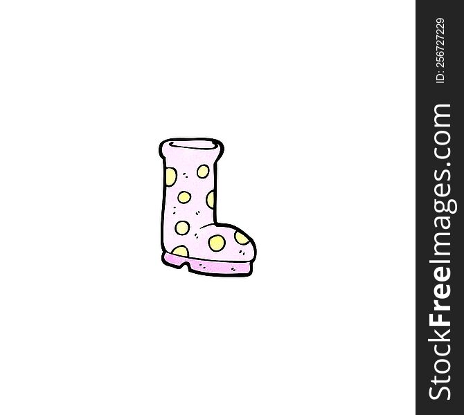 cartoon boot