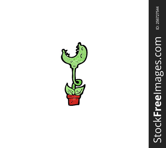 Cartoon Carnivorous Plant