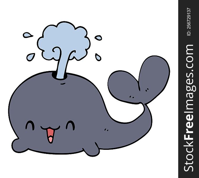 Cartoon Whale