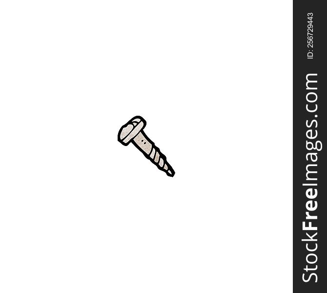 Cartoon Screw