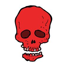 Cartoon Skull Stock Image Cartoon Skull Stock Image