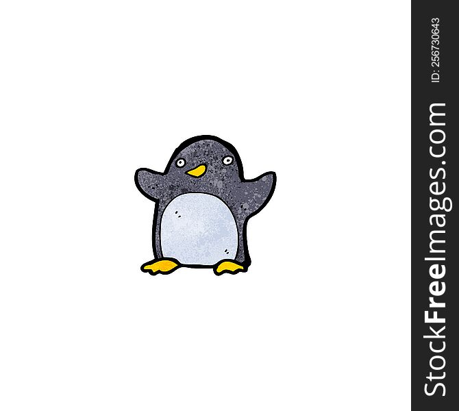 cute cartoon penguin