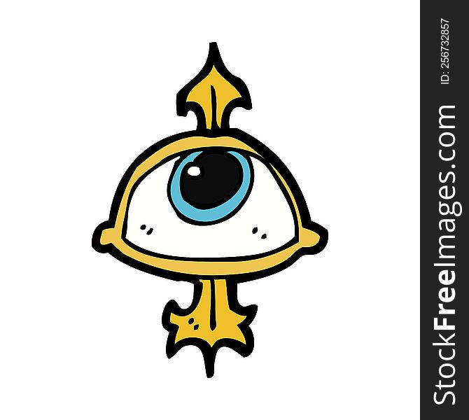 cartoon eye symbol