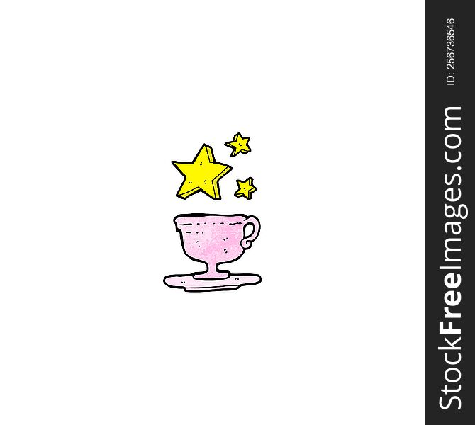 magic cup of tea cartoon