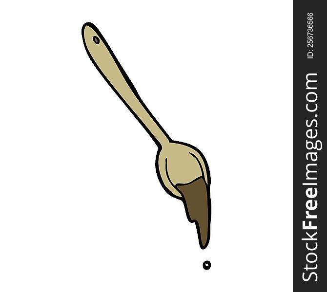 cartoon spoon