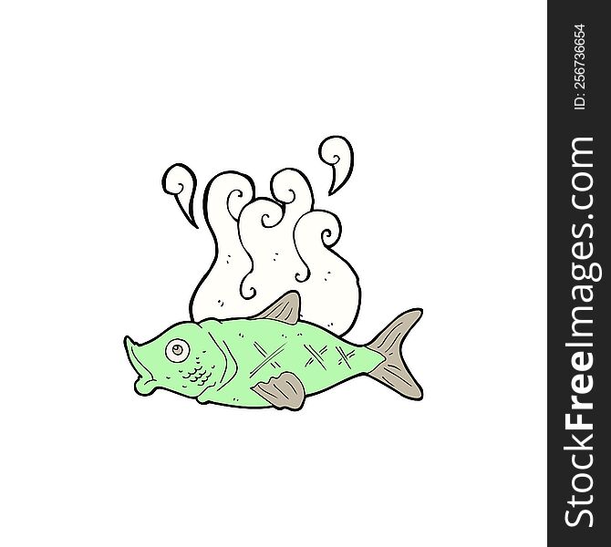 Cartoon Smelly Fish
