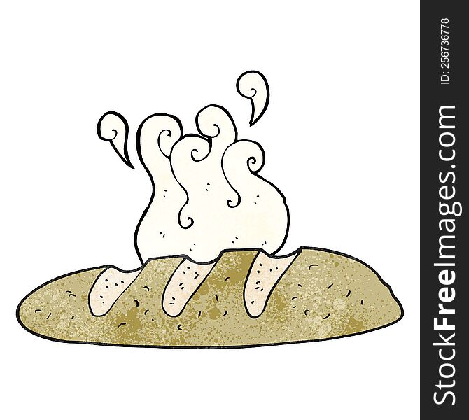 Textured Cartoon Loaf Of Bread