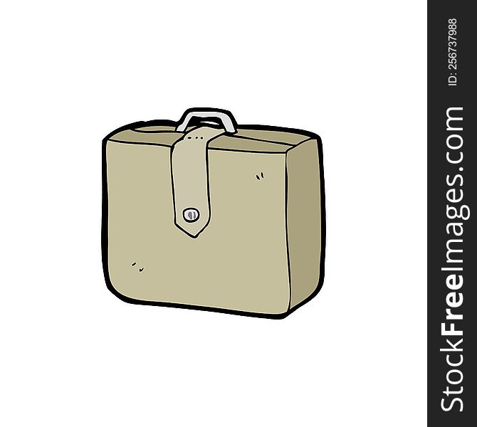 cartoon suitcase