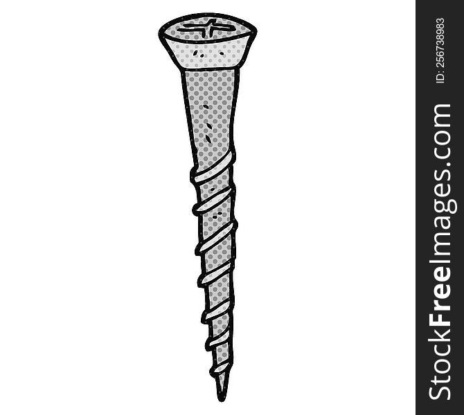 Cartoon Screw