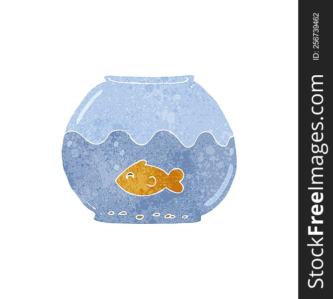 cartoon fish in bowl