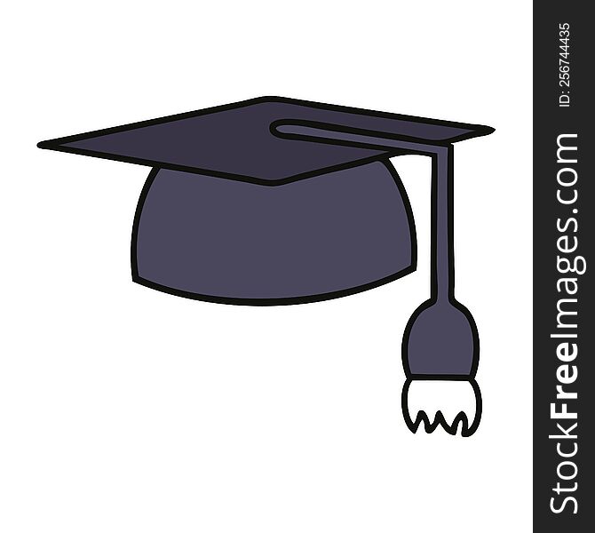 Cute Cartoon Graduation Hat