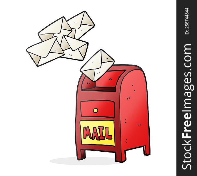 Cartoon Mail Box