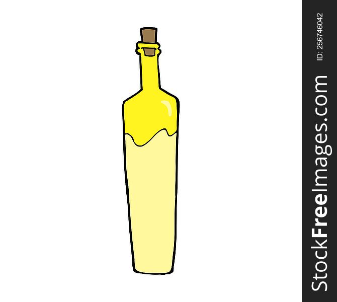 Cartoon Posh Bottle