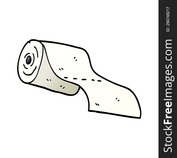 Cartoon Doodle Toilet Roll