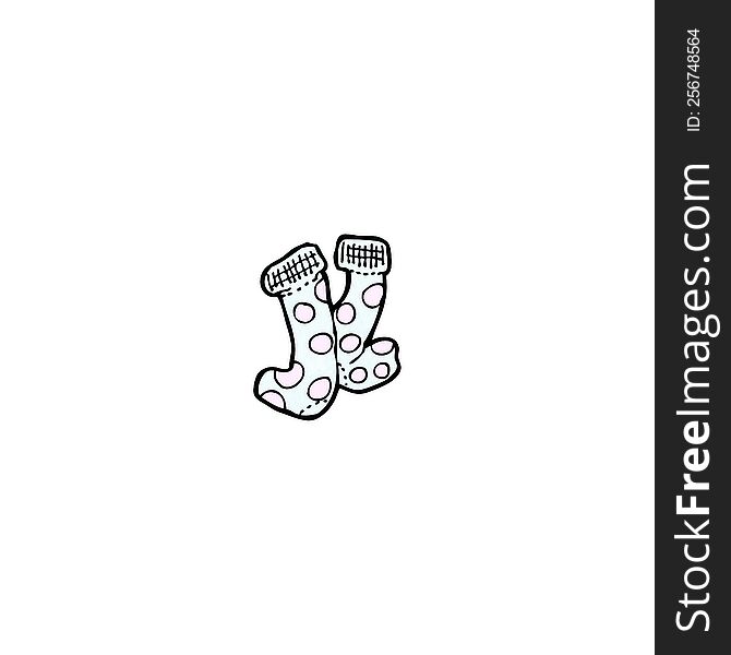 cartoon socks