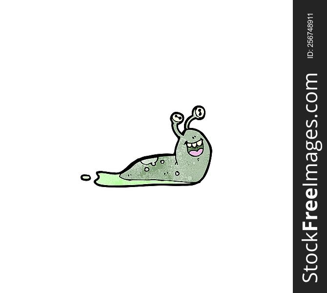 cartoon slug