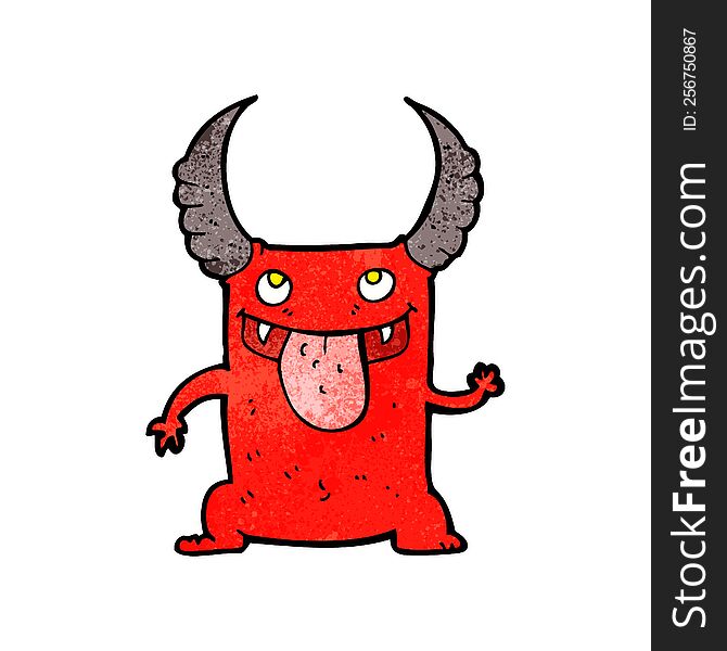 cartoon devil