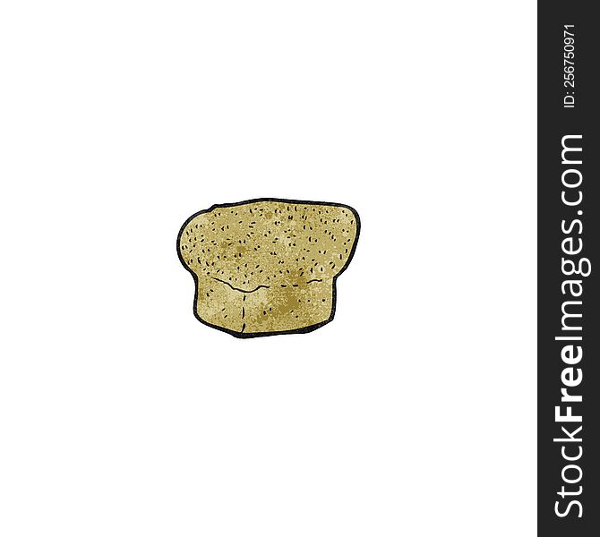 cartoon bread