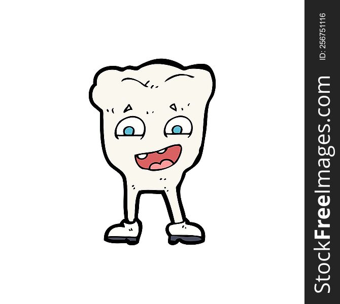Cartoon Happy Tooth