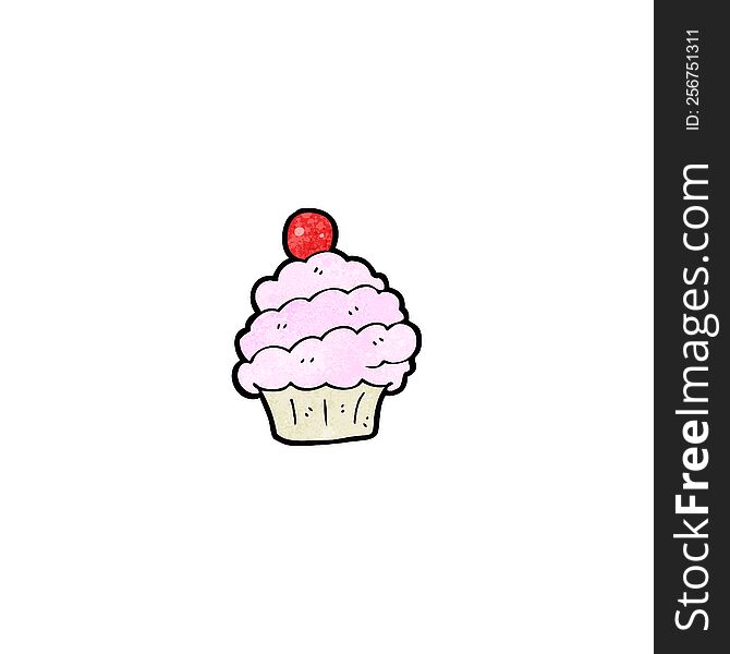 Cartoon Cupcake