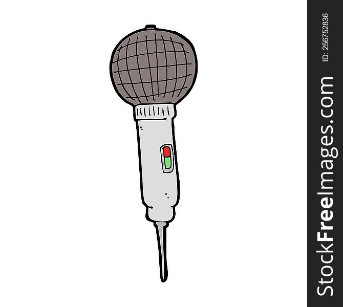 cartoon microphone