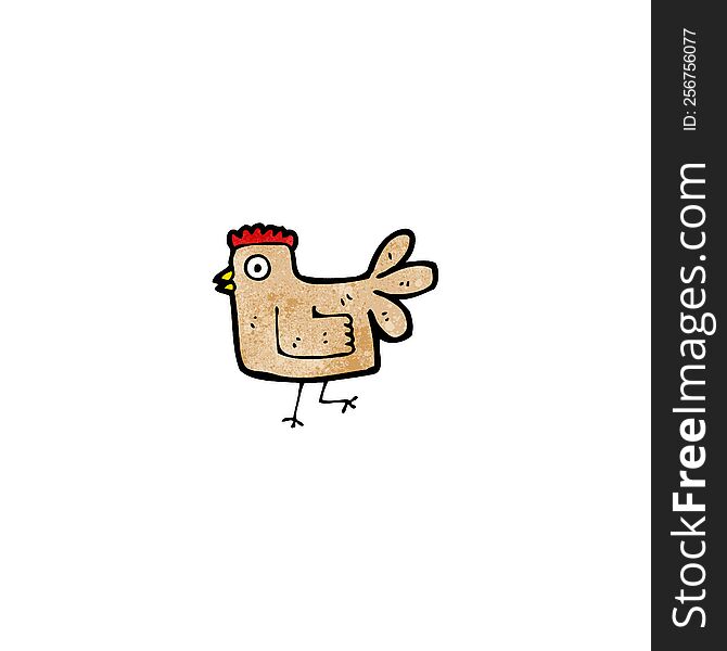 cartoon hen