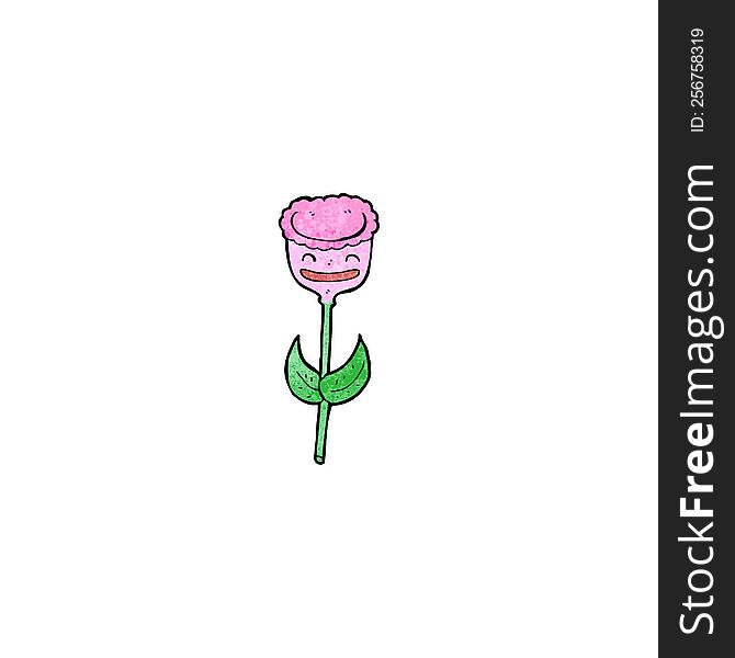 cartoon tulip flower