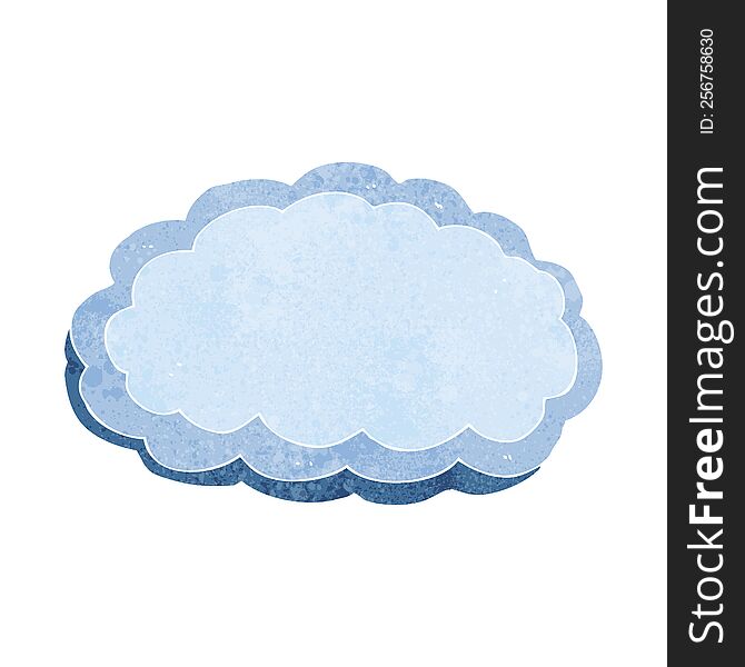 Cartoon Decorative Cloud