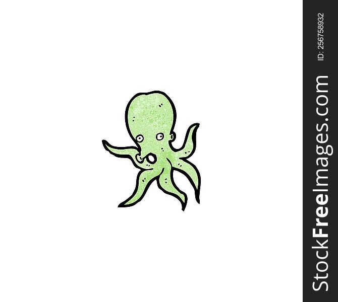 cartoon octopus