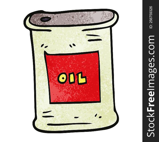 Cartoon Doodle Olive Oil