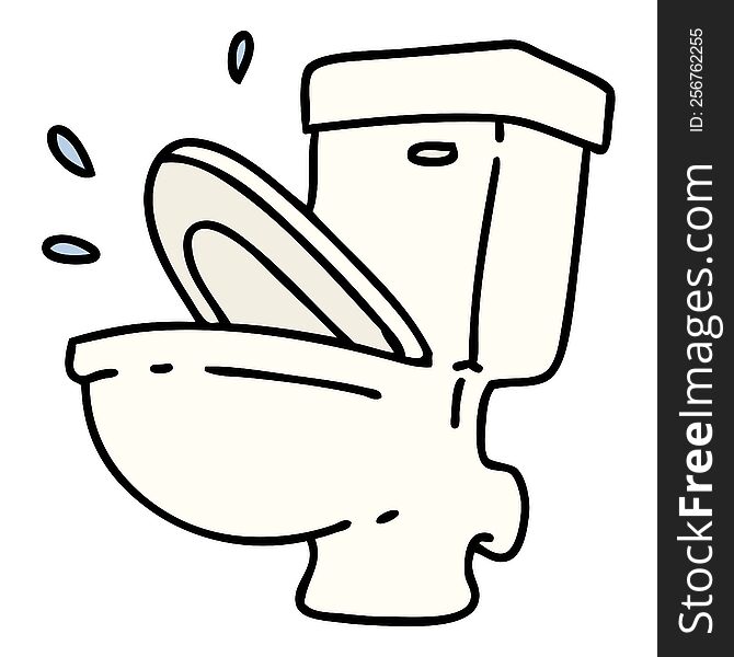 cartoon of a toilet talking or flushing. cartoon of a toilet talking or flushing