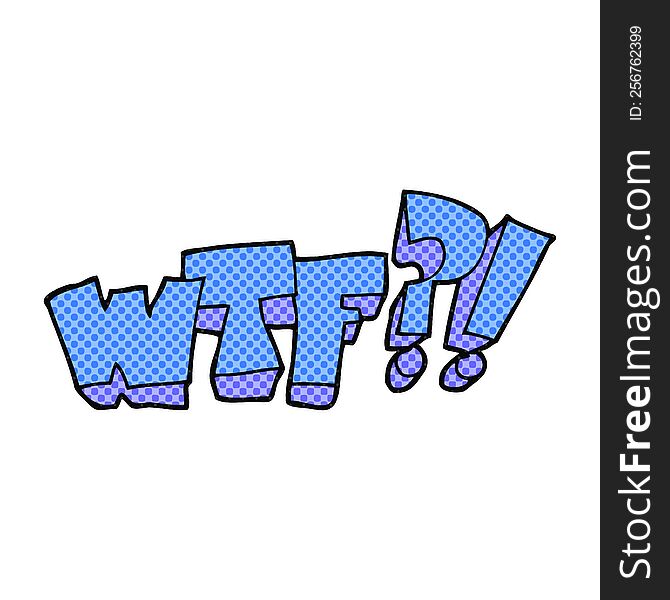 cartoon WTF symbol