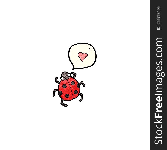 cartoon ladybug