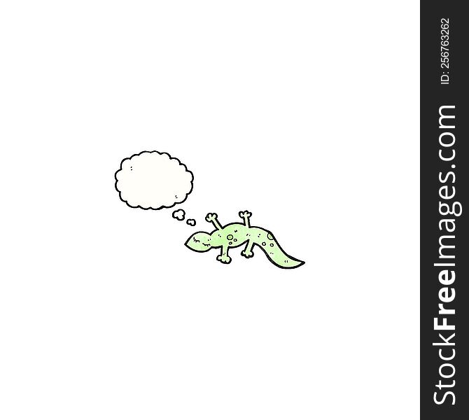 lizard cartoon