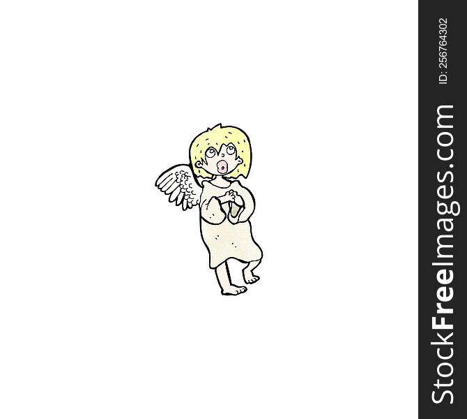 cartoon angel