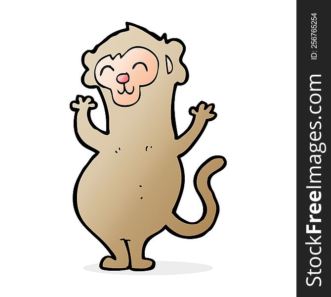 cartoon monkey