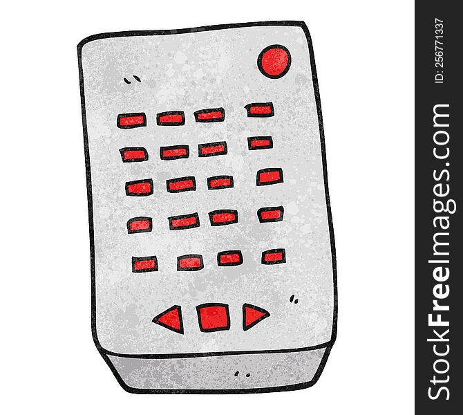 Textured Cartoon Remote Control