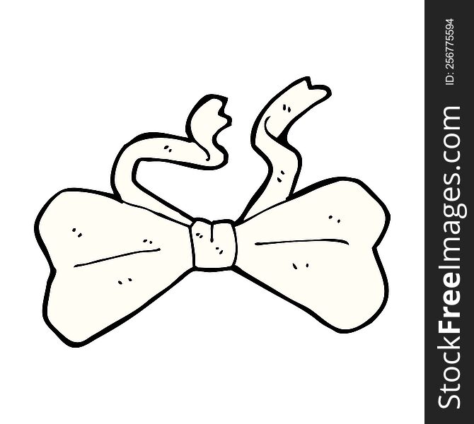 cartoon bow tie