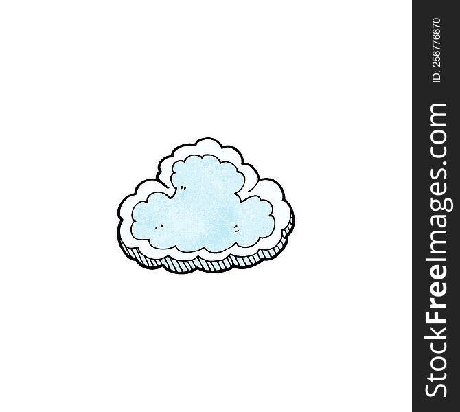 Cartoon Cloud Symbol