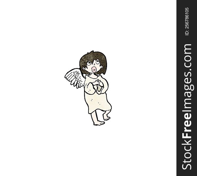 cartoon angel